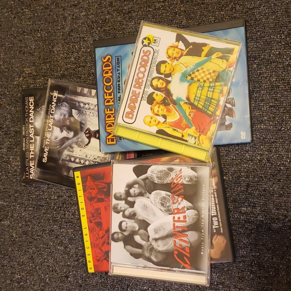 Multiple DVD's and CD Soundtracks